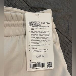 Lululemon Softstreme High-Rise Pant Regular